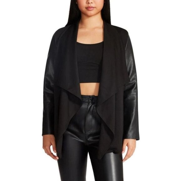 Steve Madden Jackets & Blazers - NEW! Steve Madden Women's M Valencia Drape Collar Jacket NWT $99